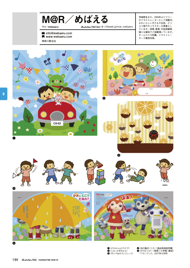 キャラクターファイル　2018-19　M@R
